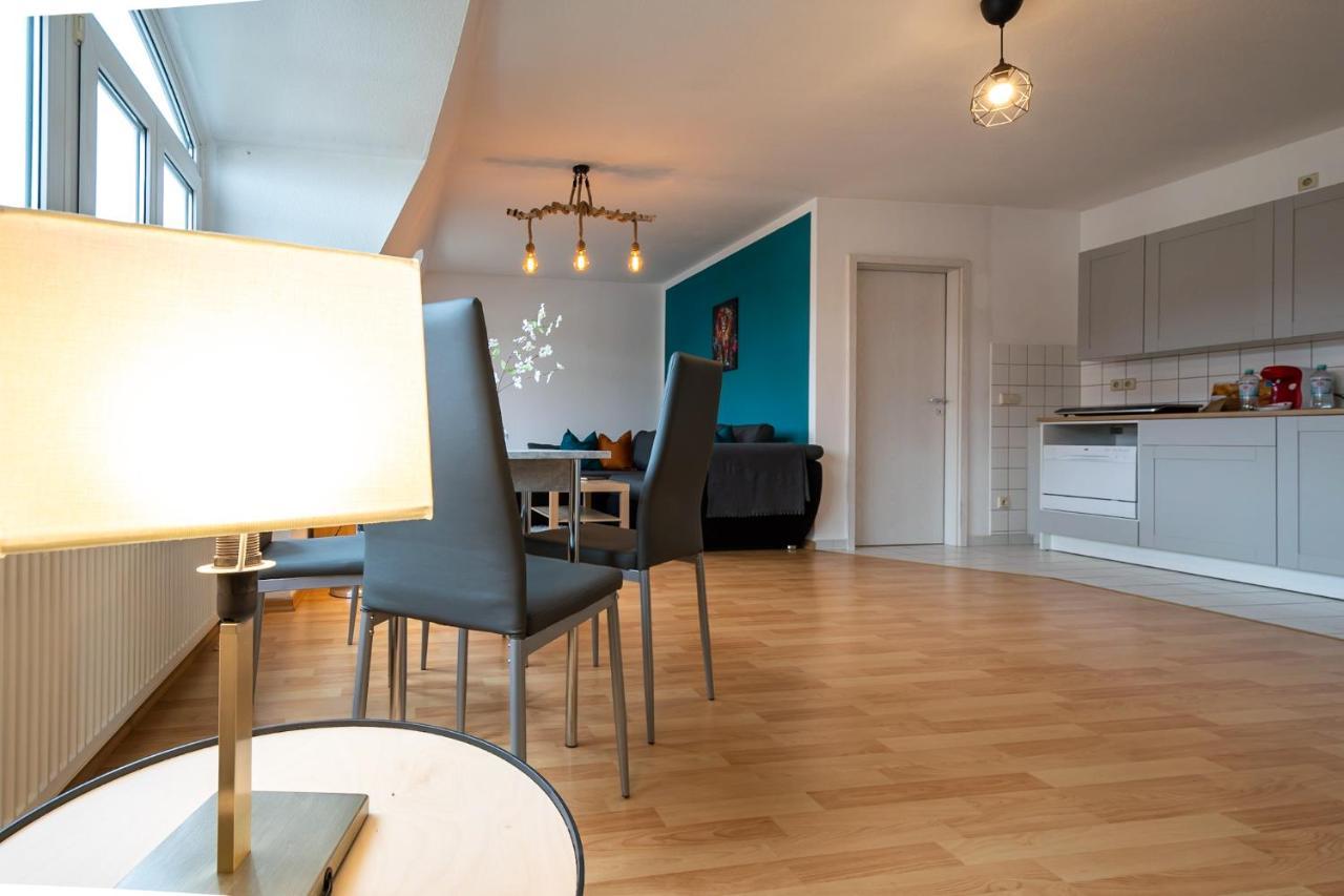 Blue Chili 99 - Grosszuegiges Loft Wlan Boxspringbett Bis 4 Pers Apartment Leipzig Luaran gambar