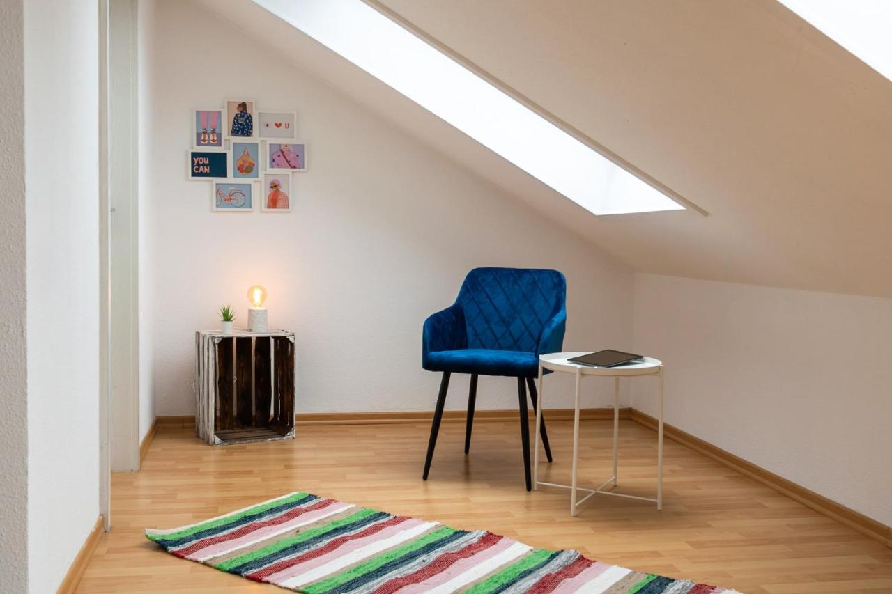Blue Chili 99 - Grosszuegiges Loft Wlan Boxspringbett Bis 4 Pers Apartment Leipzig Luaran gambar