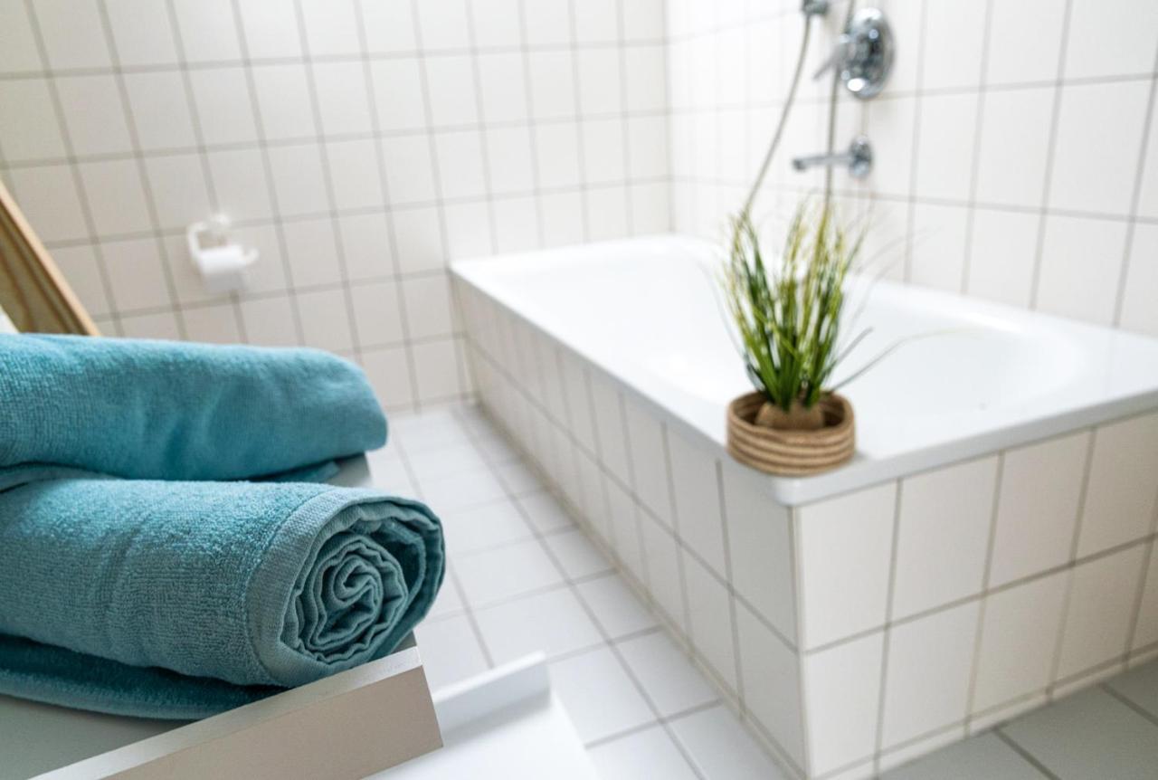 Blue Chili 99 - Grosszuegiges Loft Wlan Boxspringbett Bis 4 Pers Apartment Leipzig Luaran gambar