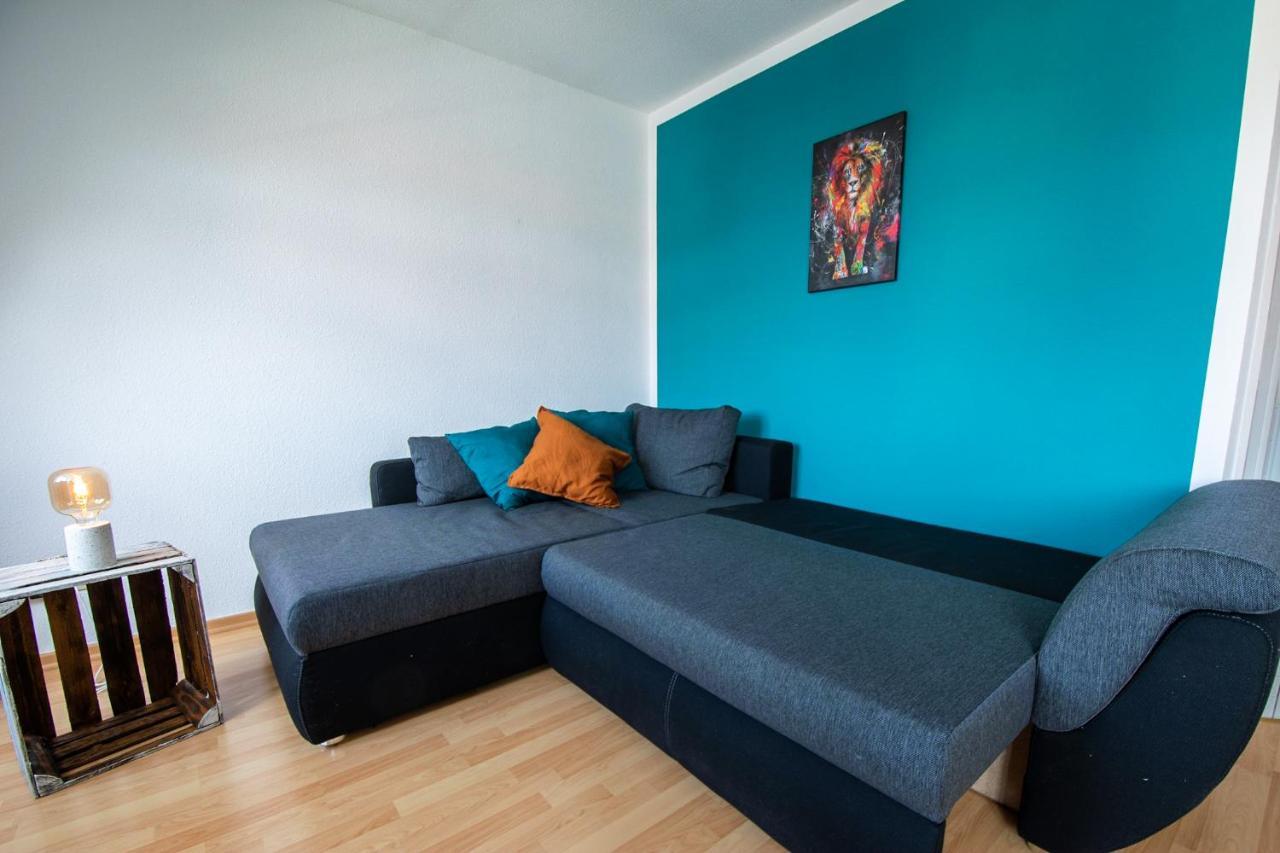 Blue Chili 99 - Grosszuegiges Loft Wlan Boxspringbett Bis 4 Pers Apartment Leipzig Luaran gambar