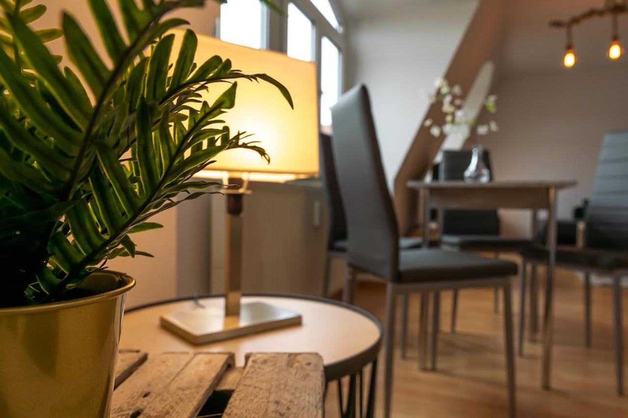 Blue Chili 99 - Grosszuegiges Loft Wlan Boxspringbett Bis 4 Pers Apartment Leipzig Luaran gambar