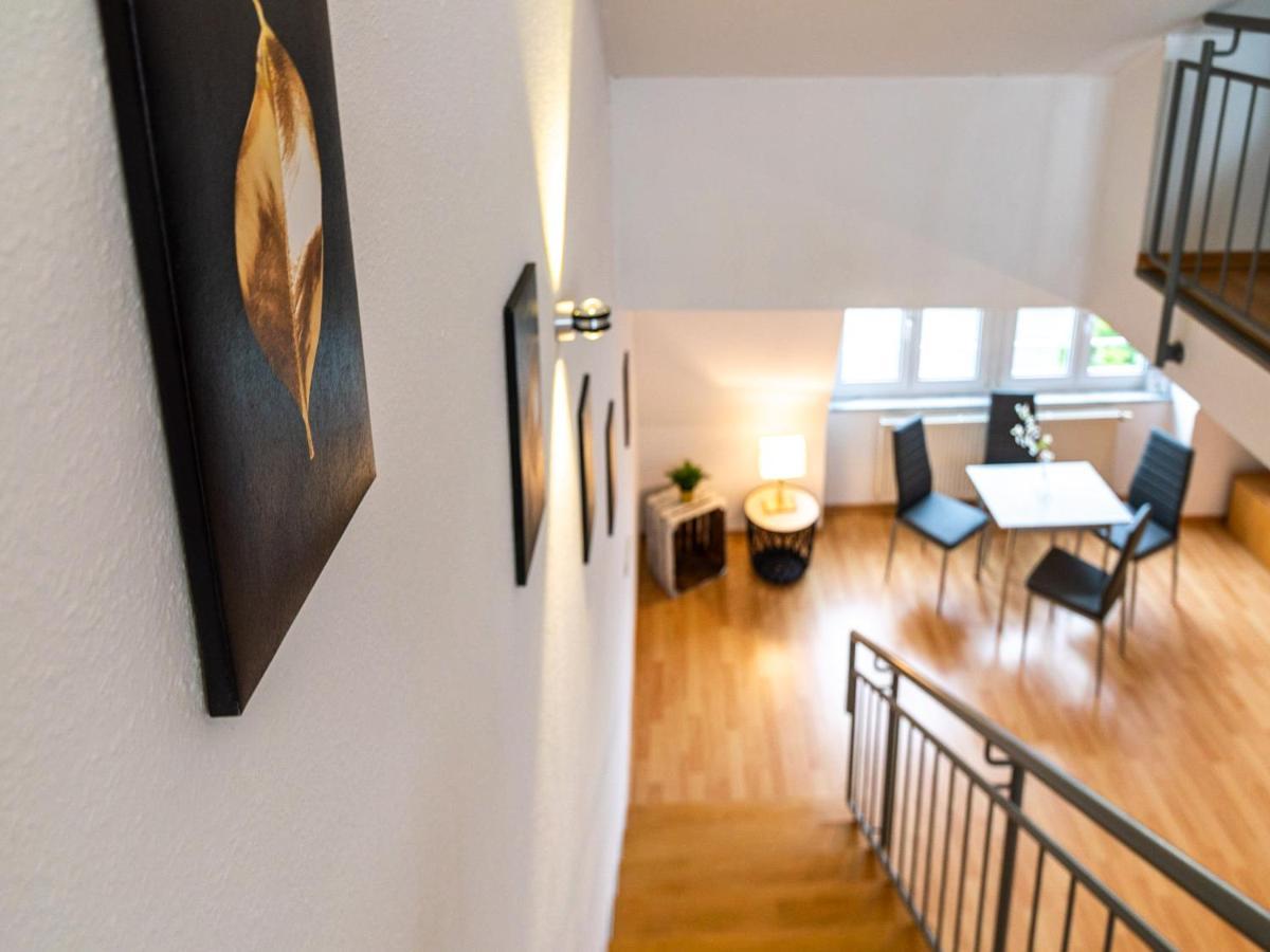 Blue Chili 99 - Grosszuegiges Loft Wlan Boxspringbett Bis 4 Pers Apartment Leipzig Luaran gambar