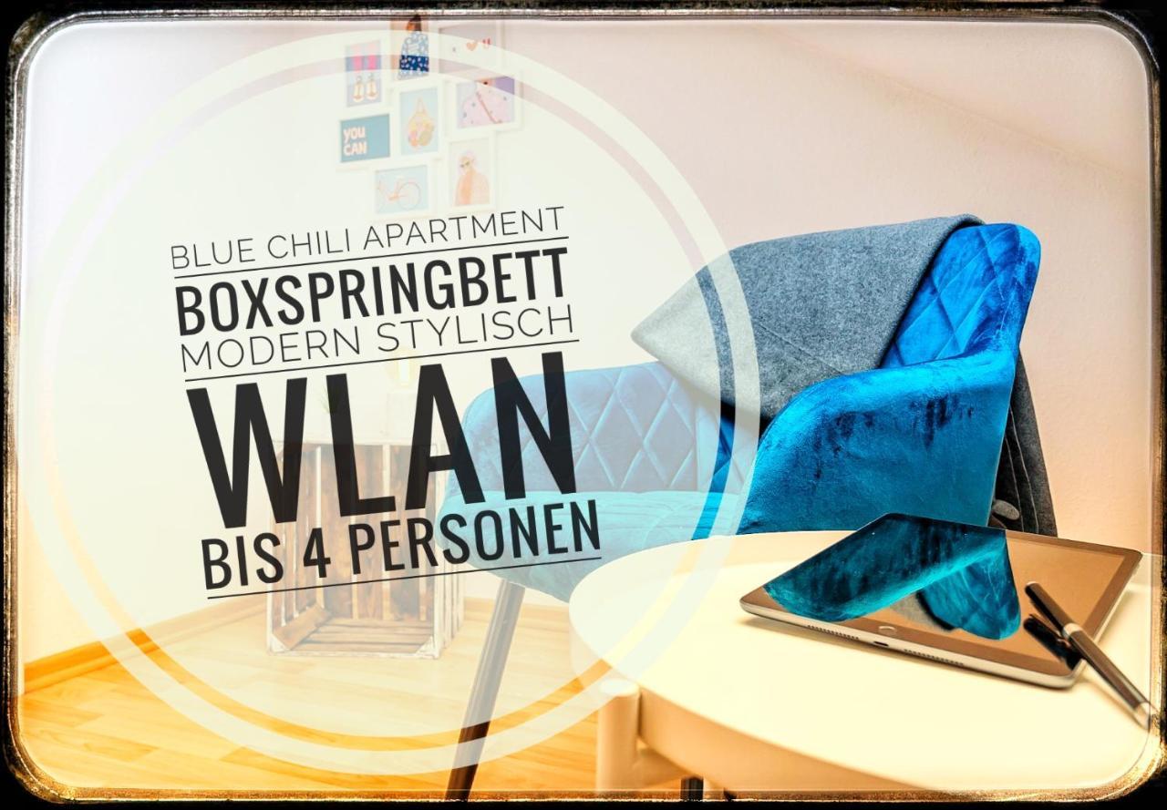 Blue Chili 99 - Grosszuegiges Loft Wlan Boxspringbett Bis 4 Pers Apartment Leipzig Luaran gambar